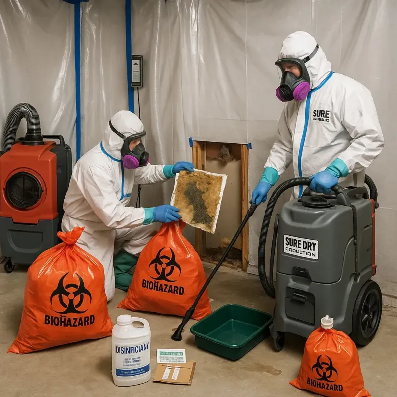 Contaminated Water Handling Protocols process in Rosedale, MS